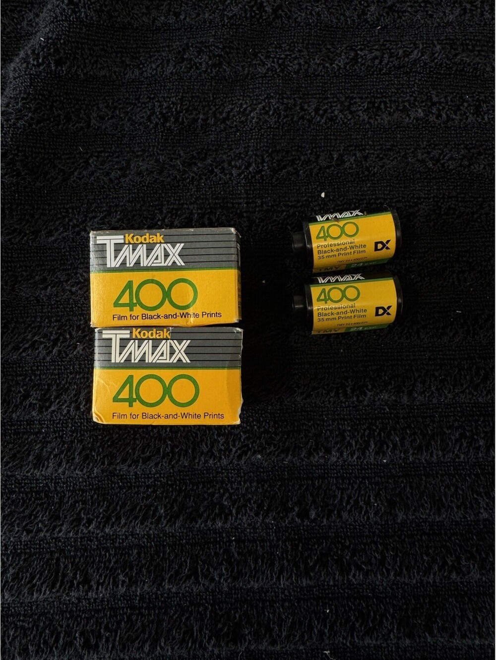Vintage Kodak TMAX 400 35mm Professional Film Black & White